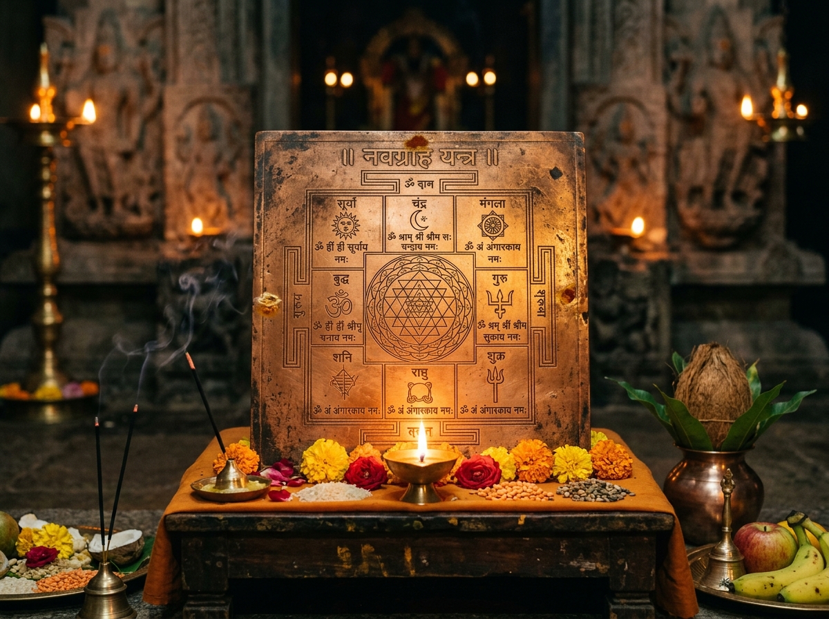 Sacred Navagraha Yantra