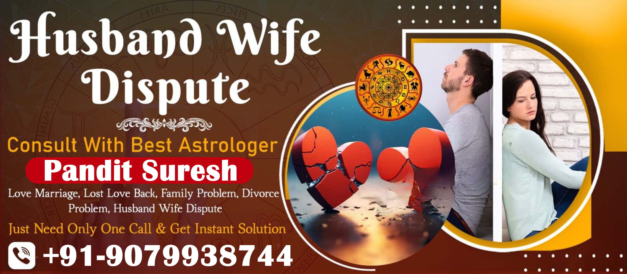 Astrologer Pandit Suresh Ji +91-9079938744